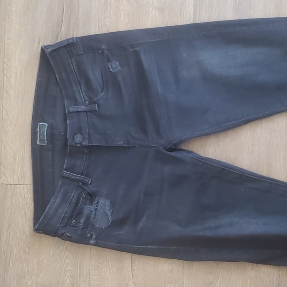 MOTHER The Looker Denim Jeans in Destroyed Ride. - Picture 10 of 16